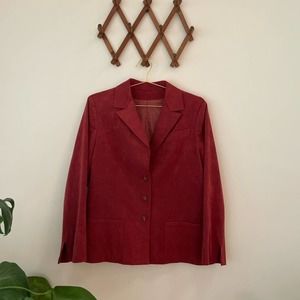 Vintage Suede Blazer